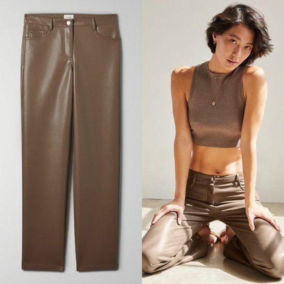 Aritzia Wilfred Melina Pant Women Size 8 - Picture 2 of 7